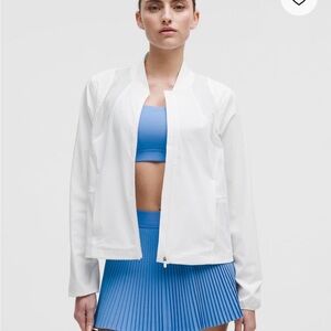 lululemon White tennis Jacket